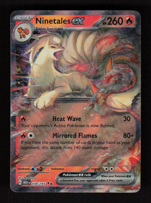 Ninetales ex 038/165 - Double Rare - 151 MEW