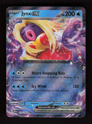Jynx ex 124/165 - Double Rare - 151 MEW