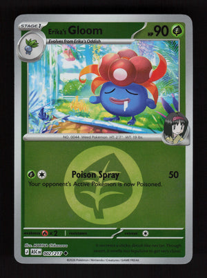 Erika's Gloom 002/217- Energy Reverse Holo - Ascended Heroes