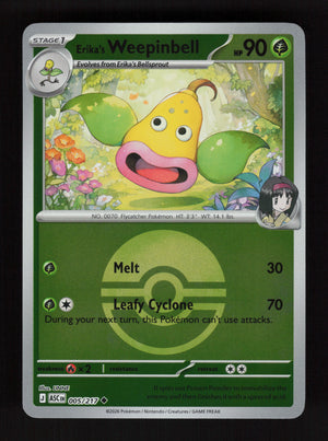 Erika's Weepinbell 005/217- Ball Reverse Holo - Ascended Heroes