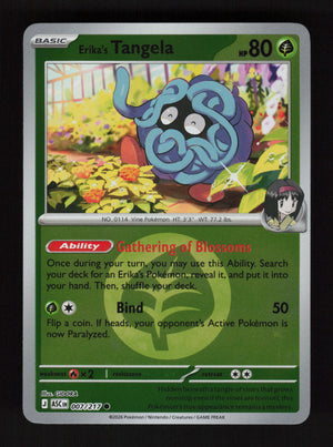 Erika's Tangela 007/217- Energy Reverse Holo - Ascended Heroes
