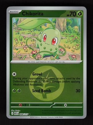 Chikorita 008/217- Energy Reverse Holo - Ascended Heroes