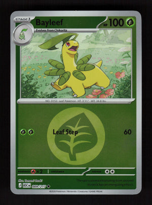 Bayleef 009/217- Energy Reverse Holo - Ascended Heroes