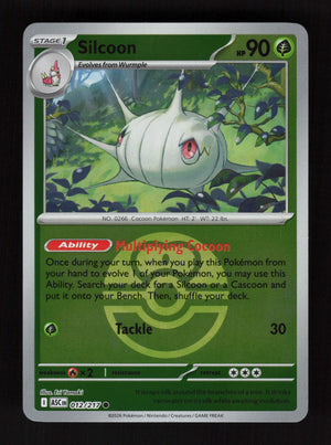 Silcoon 012/217- Ball Reverse Holo - Ascended Heroes