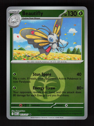 Beautifly 013/217- Energy Reverse Holo - Ascended Heroes