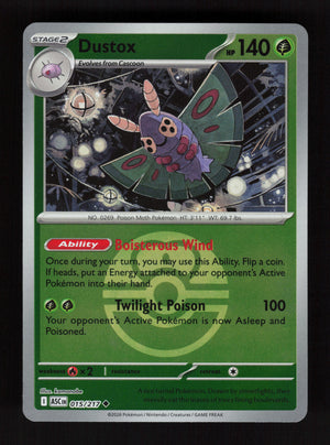 Dustox 015/217- Ball Reverse Holo - Ascended Heroes