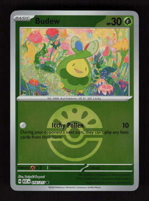 Budew 016/217- Ball Reverse Holo - Ascended Heroes