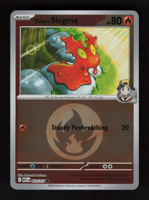 Ethan's Slugma 023/217- Energy Reverse Holo - Ascended Heroes