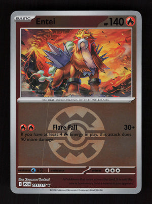 Entei  025/217- Ball Reverse Holo - Ascended Heroes