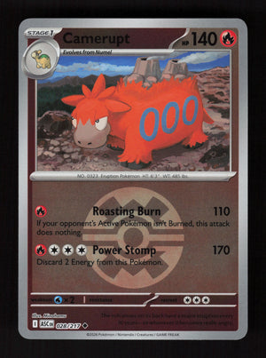 Camerupt 028/217- Ball Reverse Holo - Ascended Heroes
