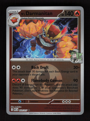 N's Darmanitan 033/217- Energy Reverse Holo - Ascended Heroes