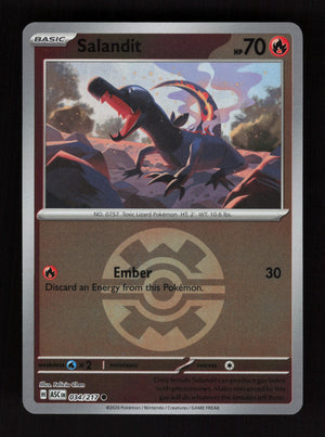 Salandit 034/217- Ball Reverse Holo - Ascended Heroes
