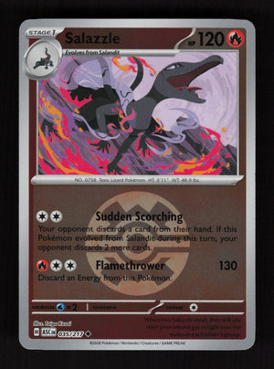 Salazzle 035/217- Ball Reverse Holo - Ascended Heroes