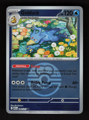 Golduck 040/217- Ball Reverse Holo - Ascended Heroes