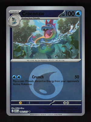 Croconaw 042/217- Energy Reverse Holo - Ascended Heroes