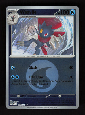 Weavile 045/217- Energy Reverse Holo - Ascended Heroes