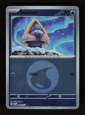 Snorunt 046/217- Energy Reverse Holo - Ascended Heroes
