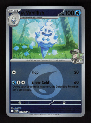 N's Vanillish 050/217- Energy Reverse Holo - Ascended Heroes