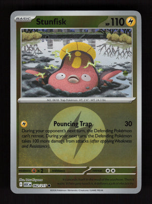 Stunfisk 062/217 - Energy Reverse Holo - Ascended Heroes