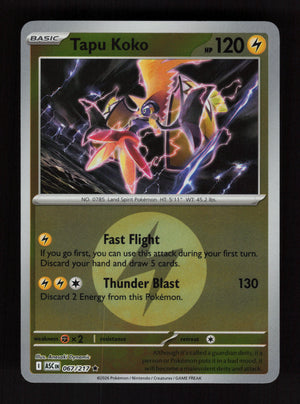 Tapu Koko 067/217 - Energy Reverse Holo - Ascended Heroes