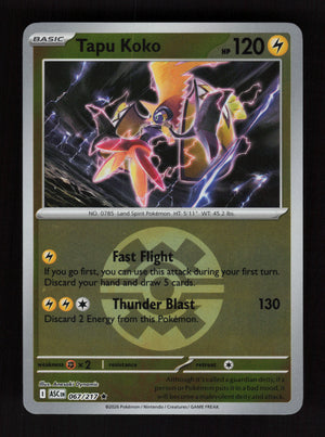 Tapu Koko 067/217 - Ball Reverse Holo - Ascended Heroes