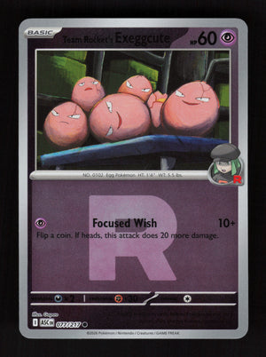 Team Rocket's Exeggcute 077/217 - Ball Reverse Holo - Ascended Heroes