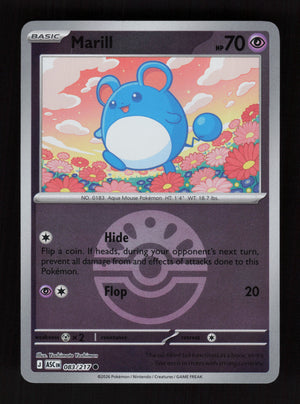 Marill 083/217 - Ball Reverse Holo - Ascended Heroes