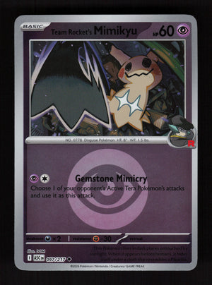 Team Rocket's Mimikyu 097/217 - Energy Reverse Holo - Ascended Heroes