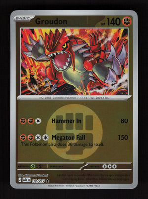 Groudon 108/217 - Energy Reverse Holo - Ascended Heroes
