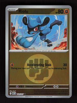 Riolu 112/217 - Energy Reverse Holo - Ascended Heroes