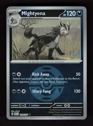 Mightyena 129/217 - Ball Reverse Holo - Ascended Heroes