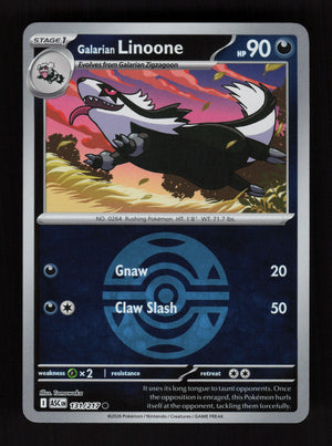 Galarian Linoone 131/217 - Ball Reverse Holo - Ascended Heroes