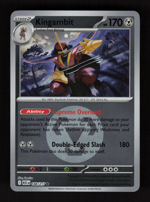 Kingambit 148/217 - Ball Reverse Holo - Ascended Heroes