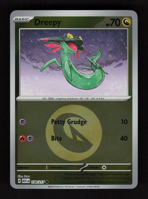 Dreepy 158/217 - Energy Reverse Holo - Ascended Heroes