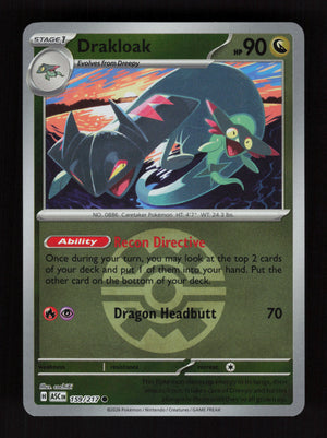Drakloak 159/217 - Ball Reverse Holo - Ascended Heroes