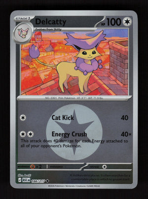 Delcatty 166/217 - Energy Reverse Holo - Ascended Heroes