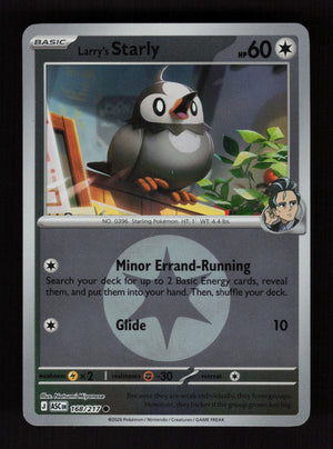 Larry's Starly 168/217 - Energy Reverse Holo - Ascended Heroes