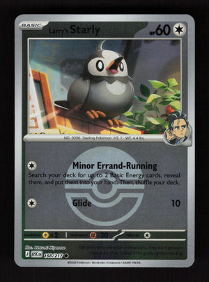 Larry's Starly 168/217 - Ball Reverse Holo - Ascended Heroes