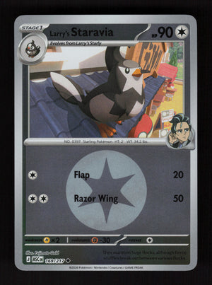 Larry's Staravia 169/217 - Energy Reverse Holo - Ascended Heroes