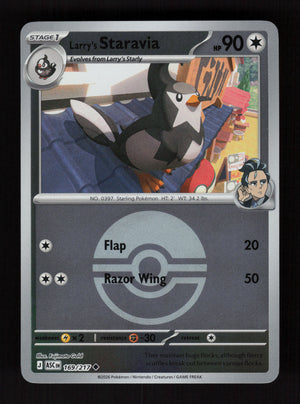 Larry's Staravia 169/217 - Ball Reverse Holo - Ascended Heroes