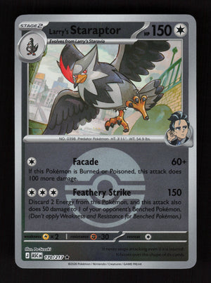 Larry's Staraptor 170/217 - Ball Reverse Holo - Ascended Heroes