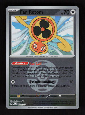 Fan Rotom 171/217 - Ball Reverse Holo - Ascended Heroes