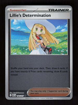 Lillie's Determination 192/217 - Reverse Holo - Ascended Heroes