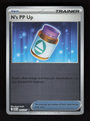 N's PP Up 195/217 - Reverse Holo - Ascended Heroes