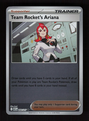 Team Rocket's Ariana 202/217 - Reverse Holo - Ascended Heroes