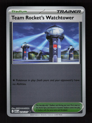 Team Rocket's Watchtower 210/217 - Reverse Holo - Ascended Heroes