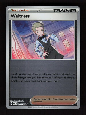 Waitress 215/217 - Reverse Holo - Ascended Heroes