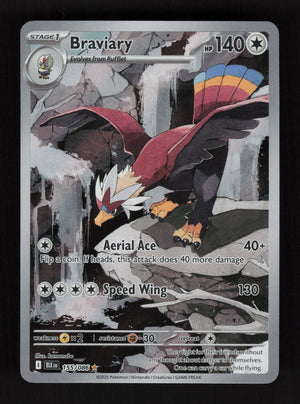 Braviary 155/086 - Illustration Rare - Black Bolt