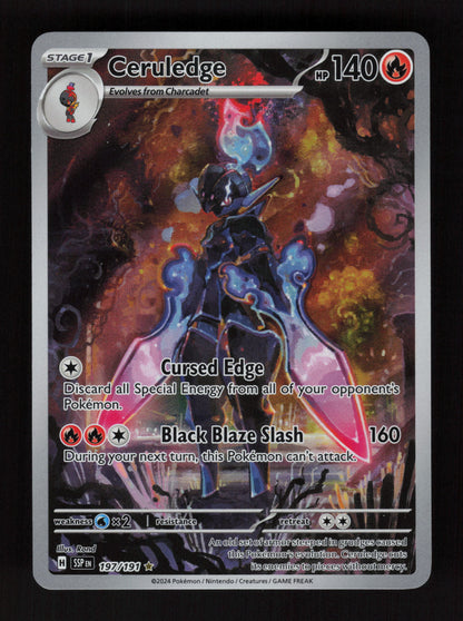 Ceruledge 197/191 - Illustration Rare - Surging Sparks