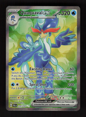 Quaquaval ex 235/193 - Ultra Rare - Paldea Evolved